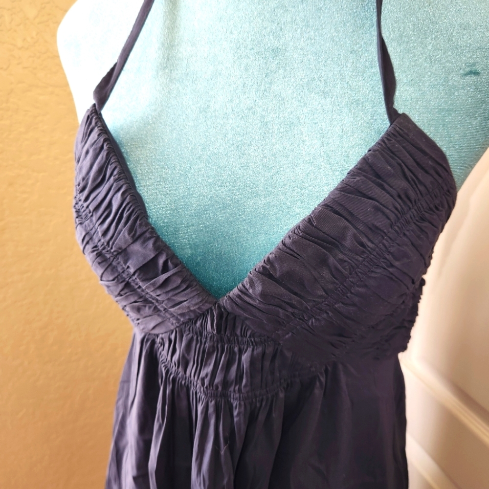 BCBGMAXAZRIA Navy mini dress M